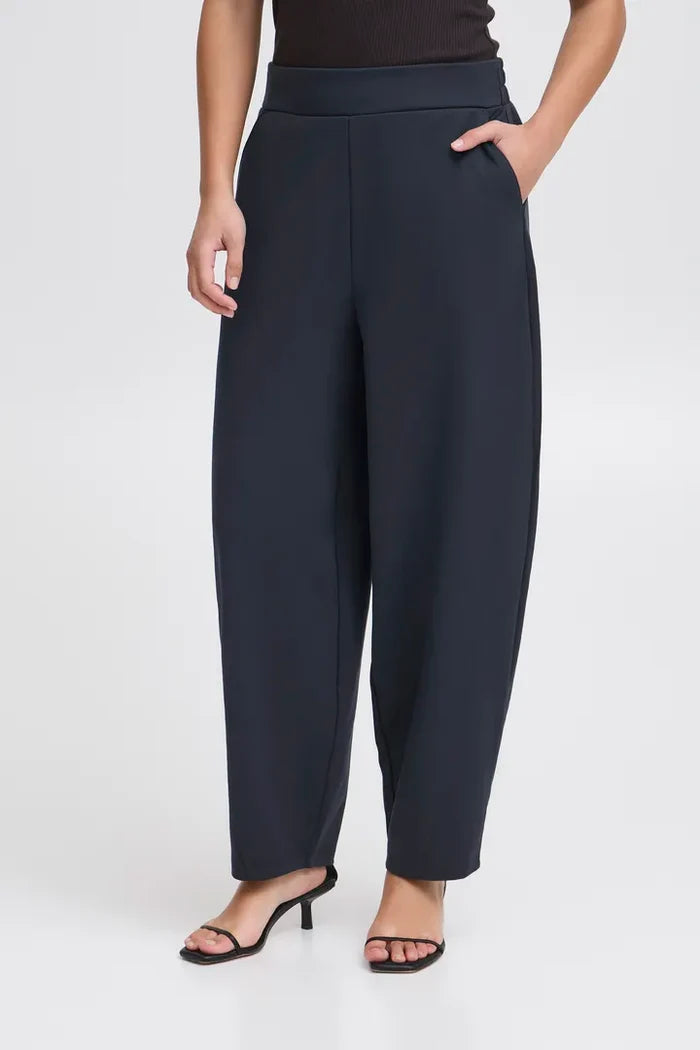 Kate Barrel Leg Pants (Total Eclipse)