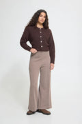 Kate Wide Leg Pants (Java/Almond)