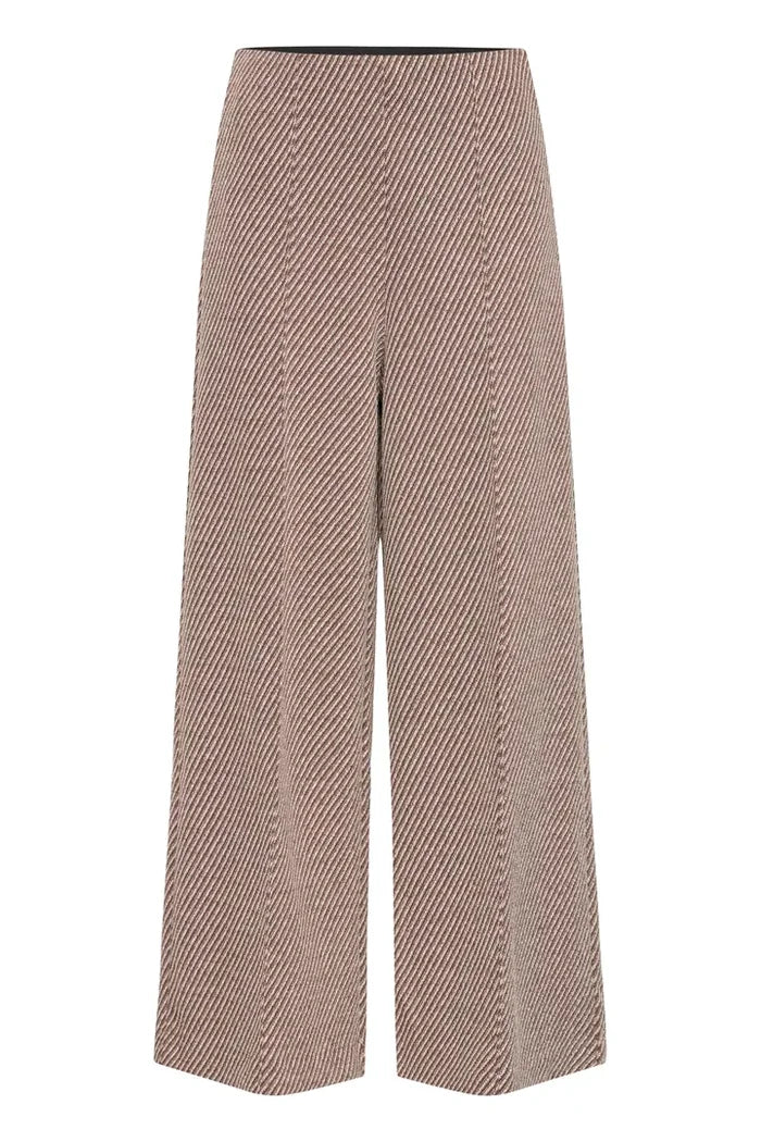 Kate Wide Leg Pants (Java/Almond)