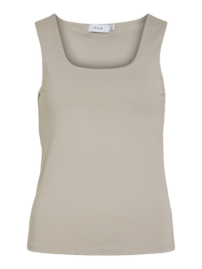 Kennza O-Neck Tank Top (Silver Grey)