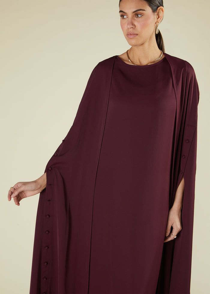 Lamia Open Kaftan Set