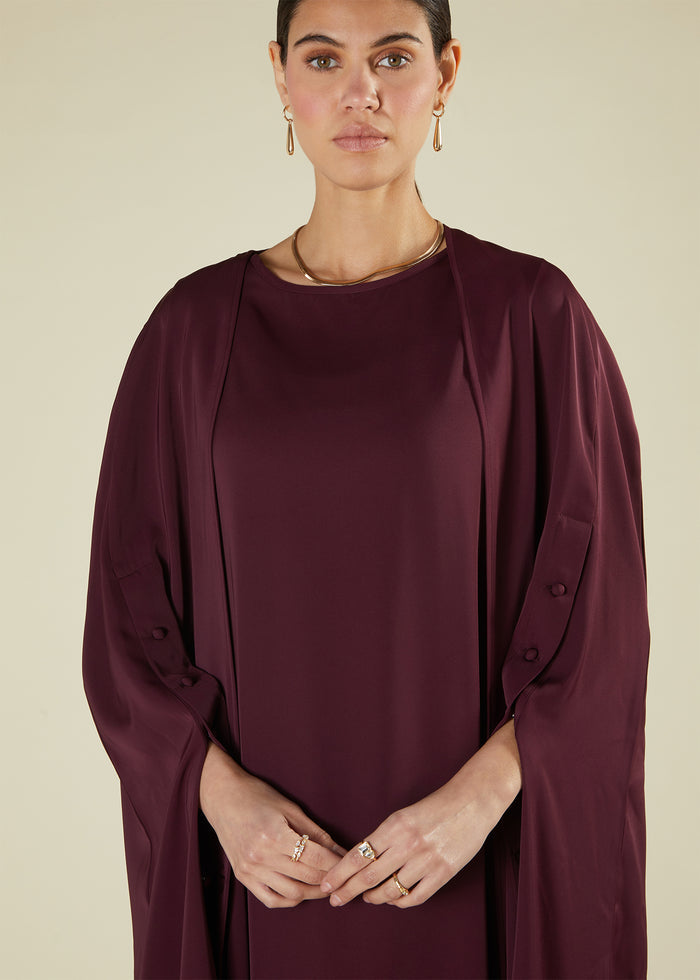 Lamia Open Kaftan Set