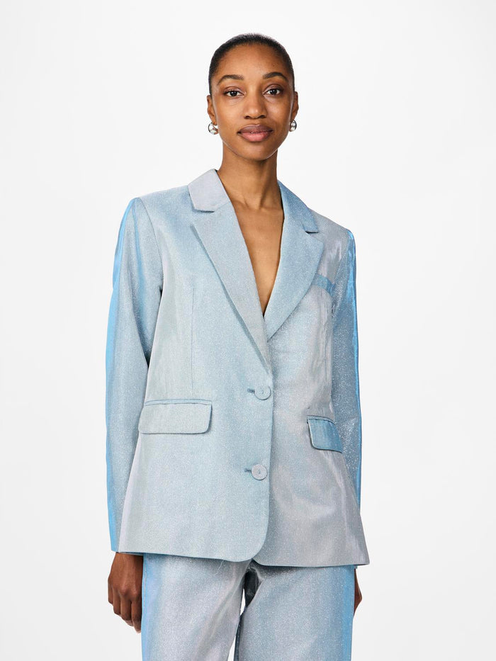 Laurel Blazer (Clear Sky/Metallic)