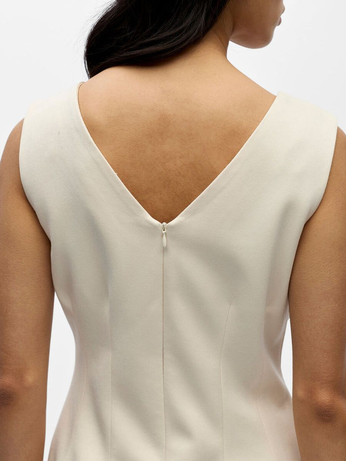 Layla Peplum Top (Sandshell)