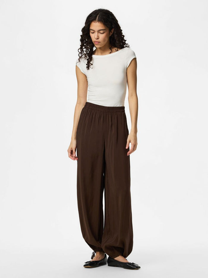 Lia Balloon Trousers (Coffee)