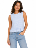 Libby Top (Hydrangea/Cloud Dancer)
