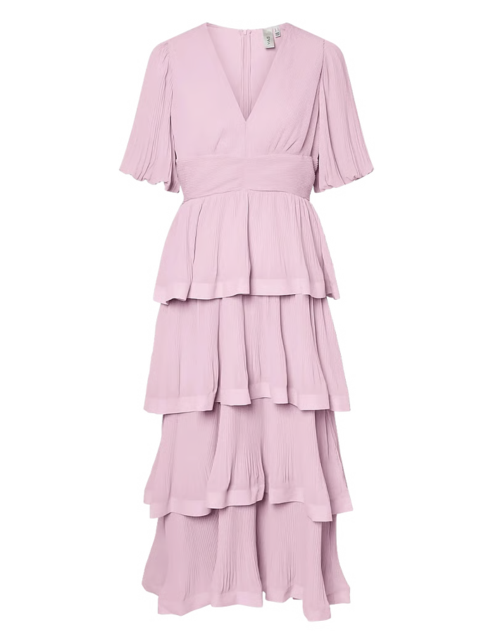 Lira Maxi Dress (Pink)