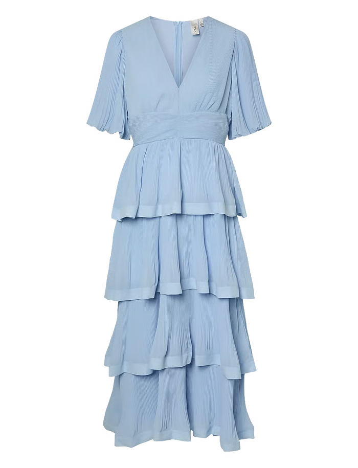 Lira Maxi Dress (Skyway Blue)