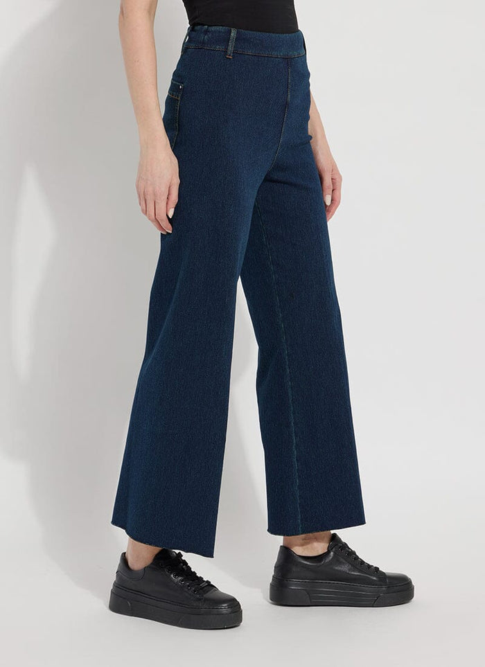 Lysse Erin Hi Waist Wide Leg Denim in Indigo