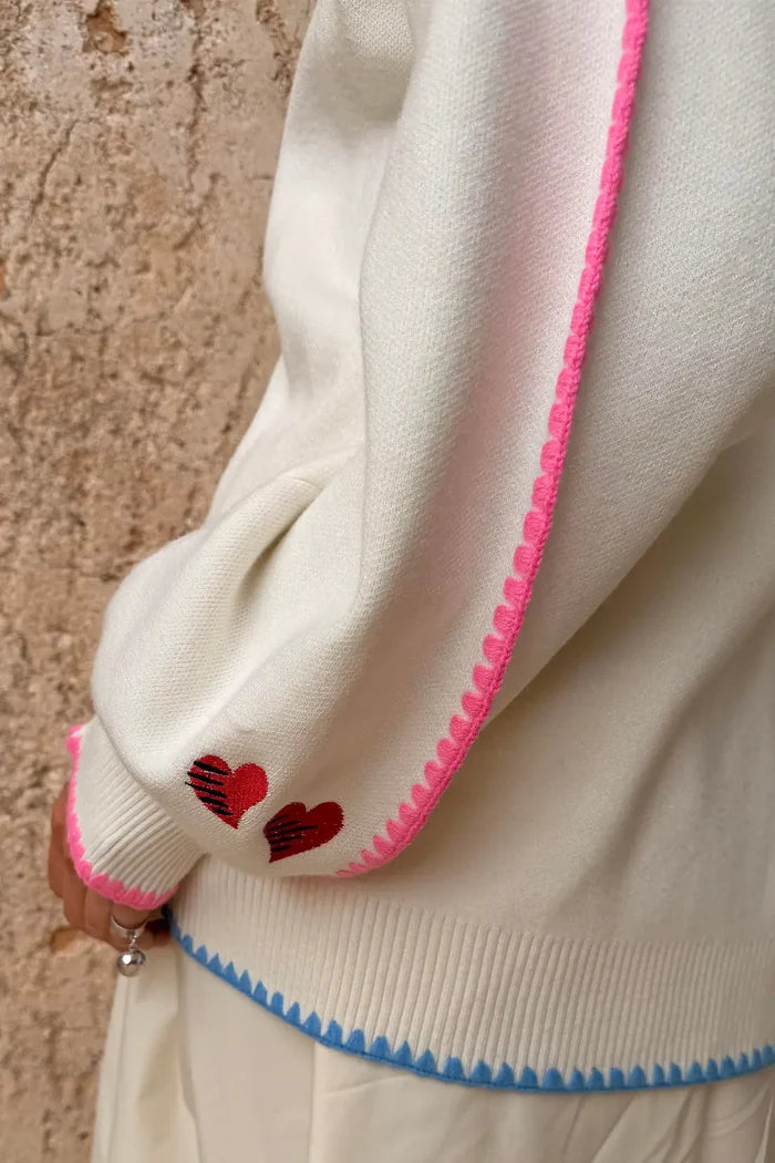 Martha Cardigan (Cream)