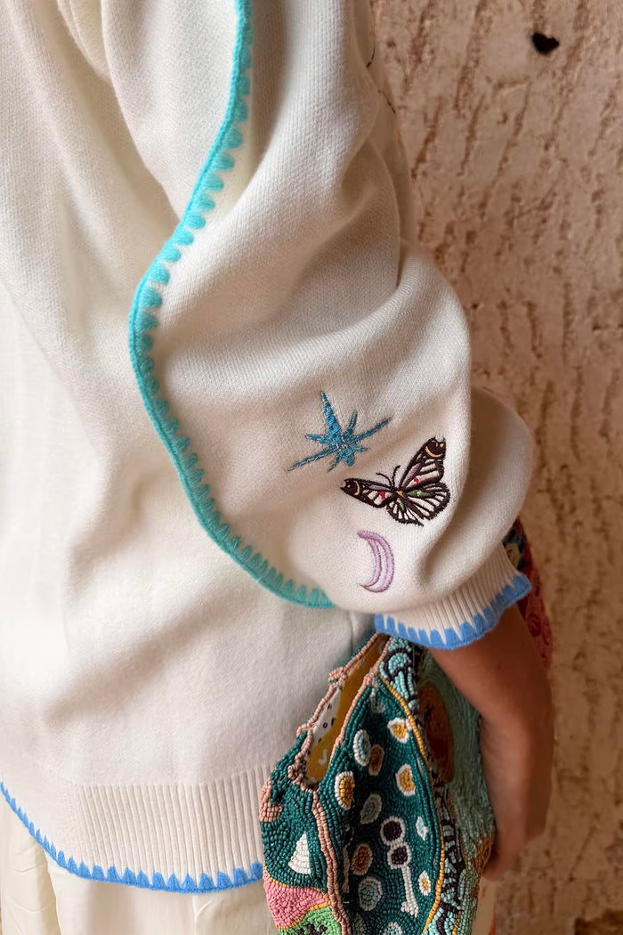 Martha Cardigan (Cream)