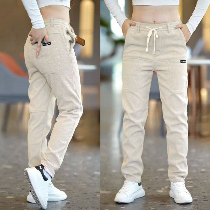 Black Men's 6-Pocket Track Sweatpants on Active Runner – Six Pockets for Everyday Essentials