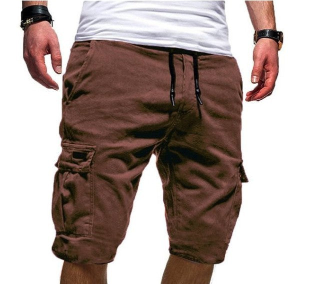 Men’s Summer Shorts – Cotton Multi-Pocket Comfort