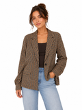 Mera Blazer (Bean/Black)