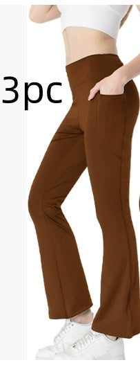 Mid Waist Slimming Cropped Pants – Tummy Control