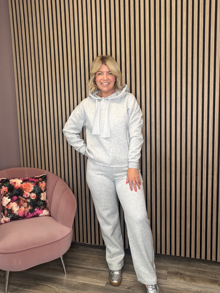 Millie Sweat Pants (Light Grey/Melange)