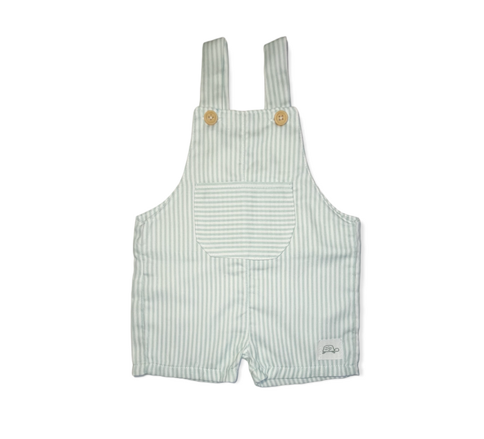 Mint Stripes Romper