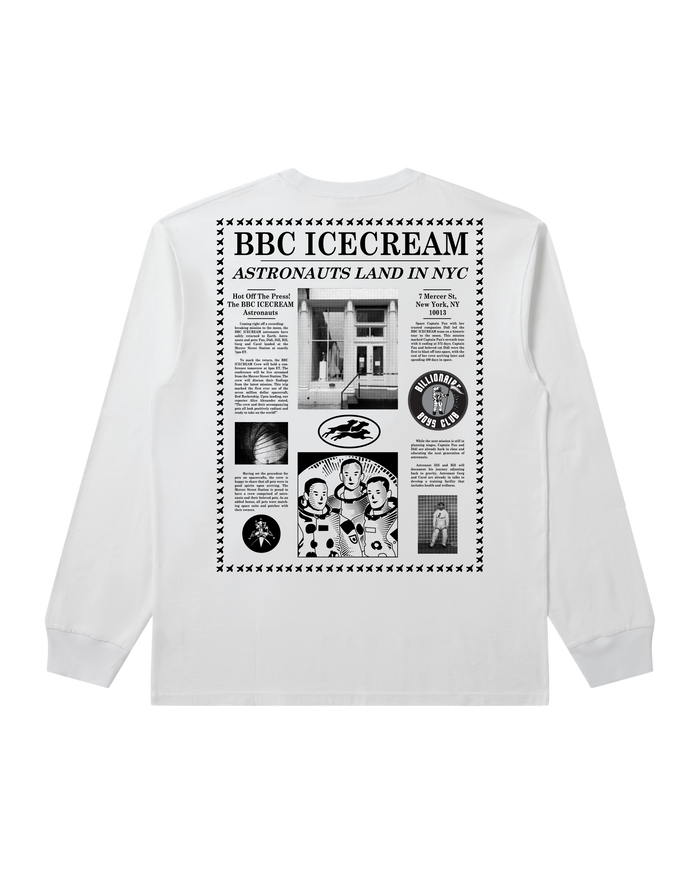 Newspaper LS Tee