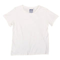 A washed white Jungmaven Ojai Tee t-shirt with short sleeves and a crewneck.