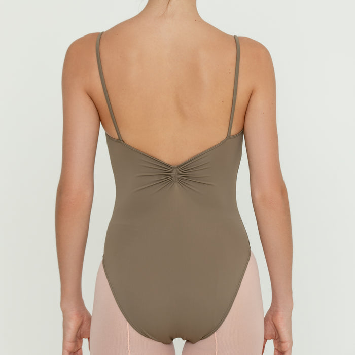 Pinch Leotard CAPPUCCINO