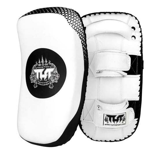 [Pre-Order] TUFF Muay Thai Kick Pads White