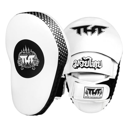 [Pre-Order] TUFF Muay Thai Punching Mitts White