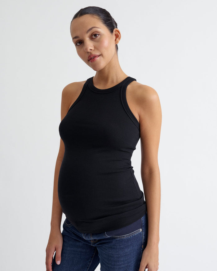 Ribbed Pregnancy Tank - Ilouity