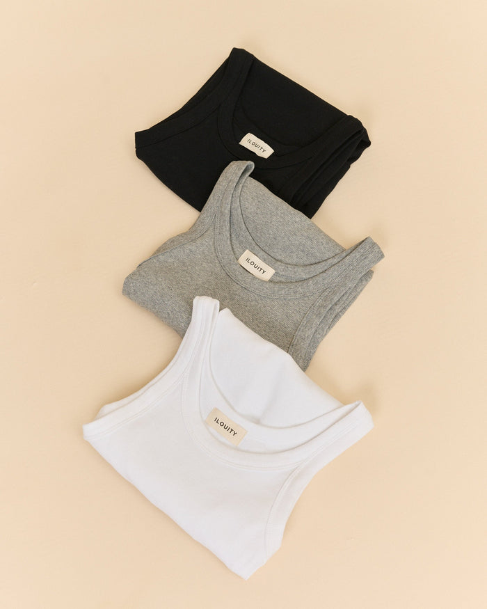 Ribbed Pregnancy Tank - Ilouity