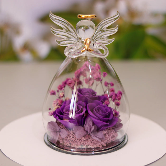 Large angel purple