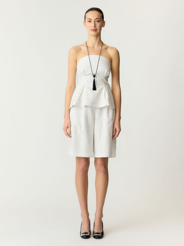 Sandy Shorts (White/Black)