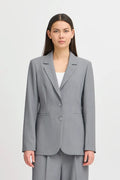 Sarla Blazer (Grey Melange)