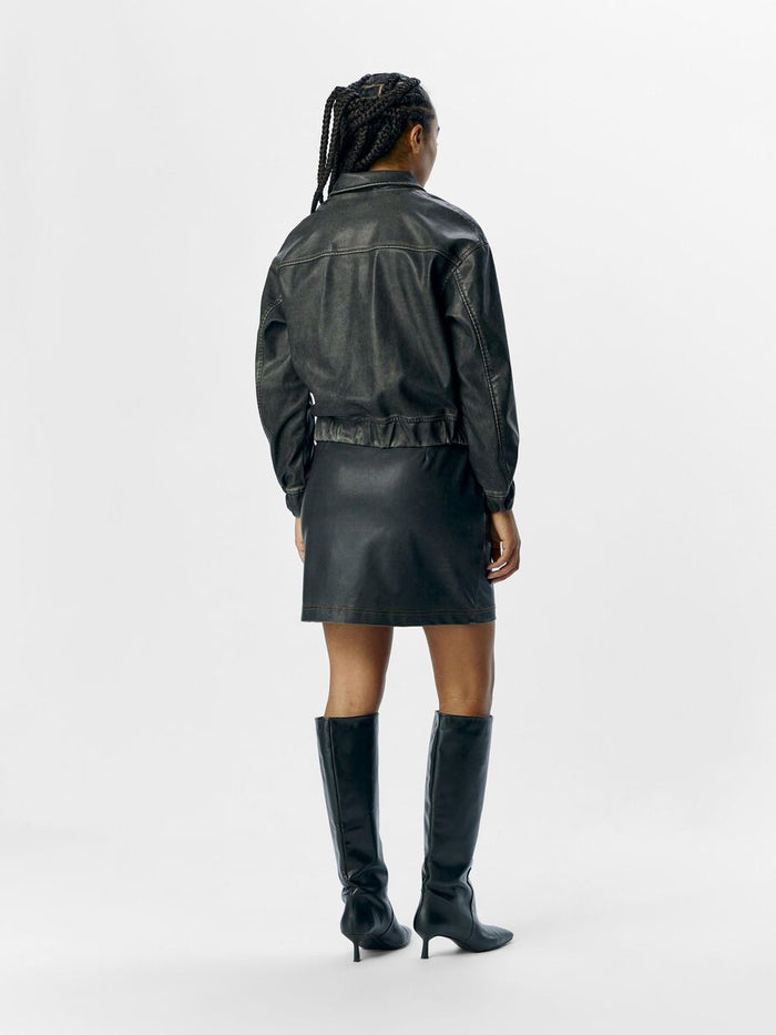 Scarlet Biker Jacket (Black)
