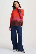 Serita Jumper (Orange/Multi)