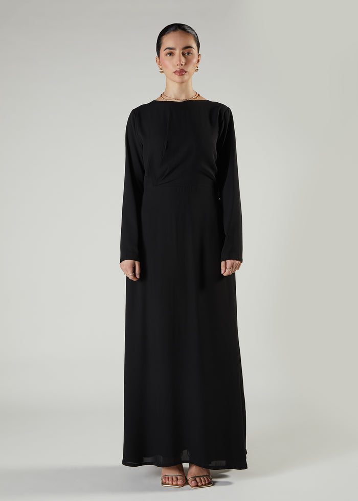 Side Twist Maxi Black