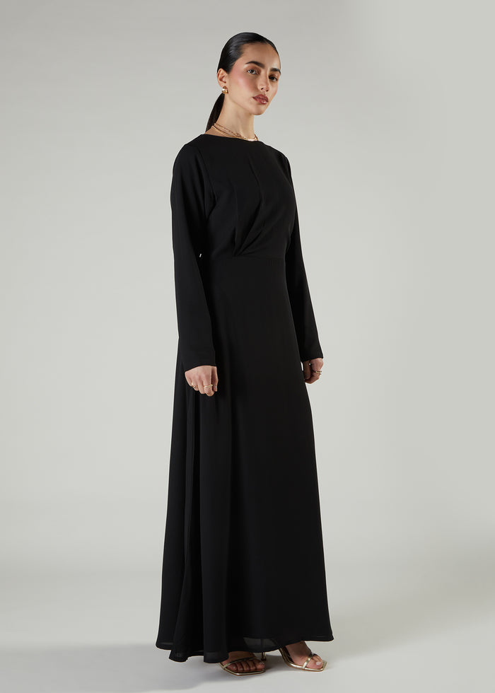 Side Twist Maxi Black