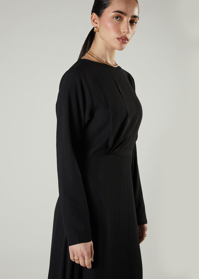Side Twist Maxi Black