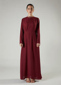 Side Twist Maxi Red