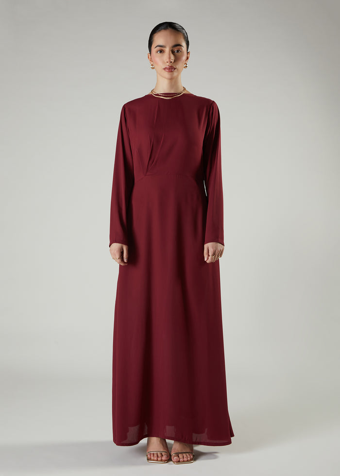 Side Twist Maxi Red