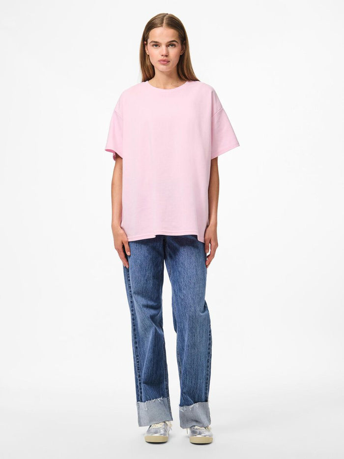 Sky Oversized T-Shirt (Roseate)