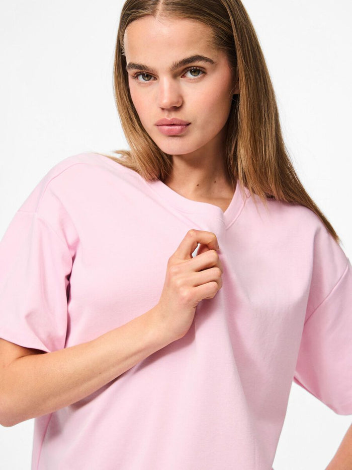 Sky Oversized T-Shirt (Roseate)