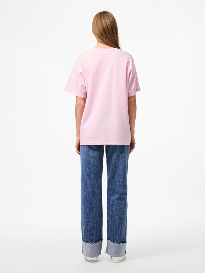 Sky Oversized T-Shirt (Roseate)