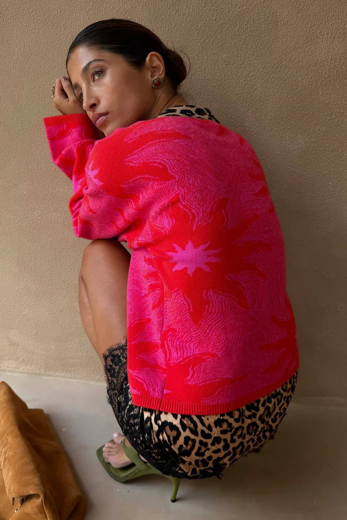 Soleil Cardigan (Pink)