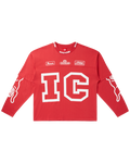 Strawberry LS Knit