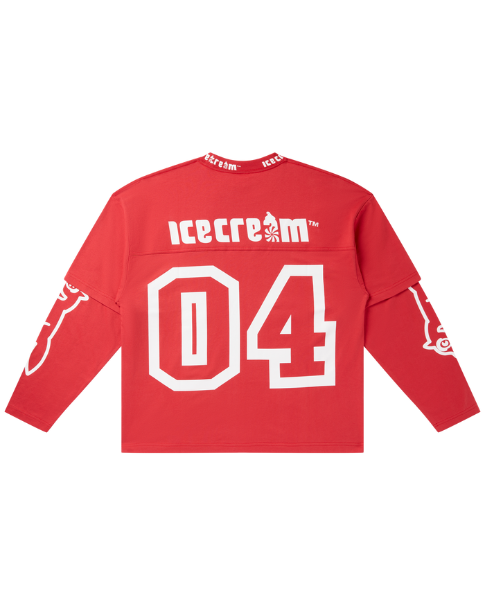 Strawberry LS Knit