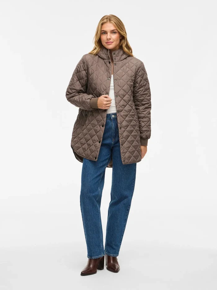 Tate Quilted Jacket (Falcon)
