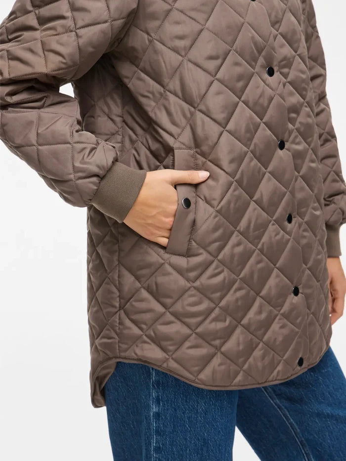 Tate Quilted Jacket (Falcon)