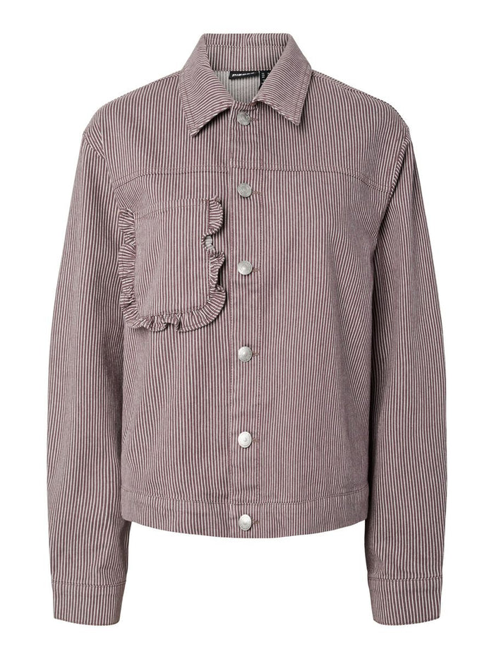 Tracey Denim Jacket (Sparrow/Cloud Dancer)