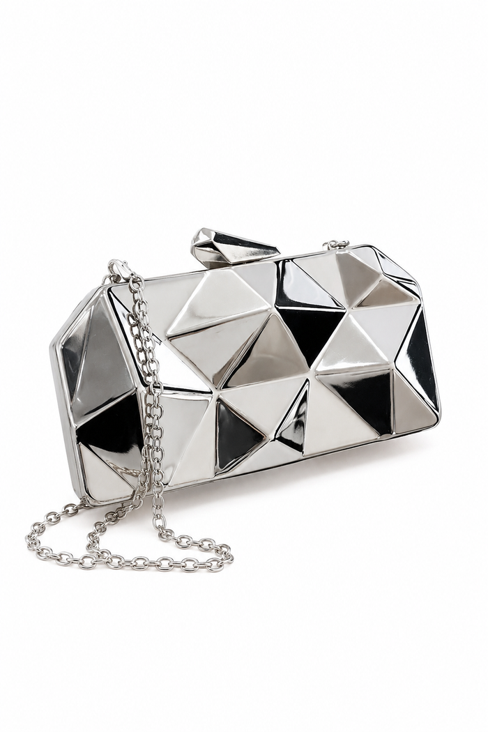 Triona Clutch (Silver)