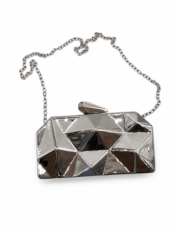Triona Clutch (Silver)