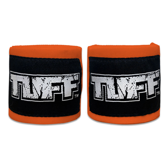 TUFF Hand Wraps Elastic Cotton Orange